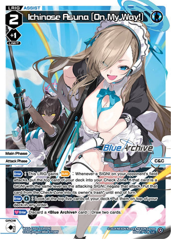 Ichinose Asuna [On My Way!] (Foil) - WXDi-CP02-033P[EN]