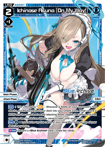 Ichinose Asuna [On My Way!] - WXDi-CP02-033[EN]