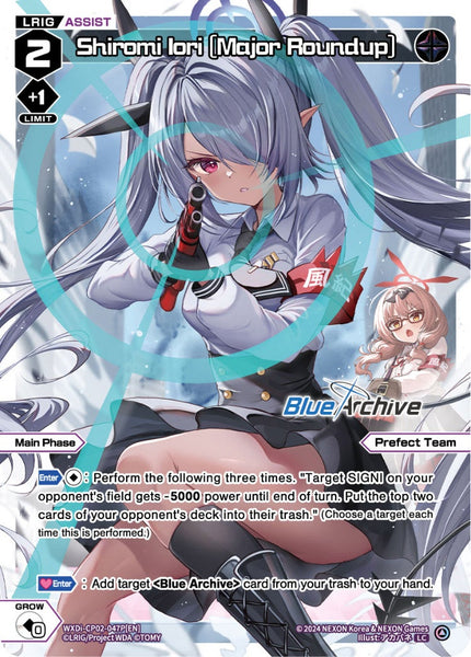 Shiromi Iori [Major Roundup] (Foil) - WXDi-CP02-047P[EN]