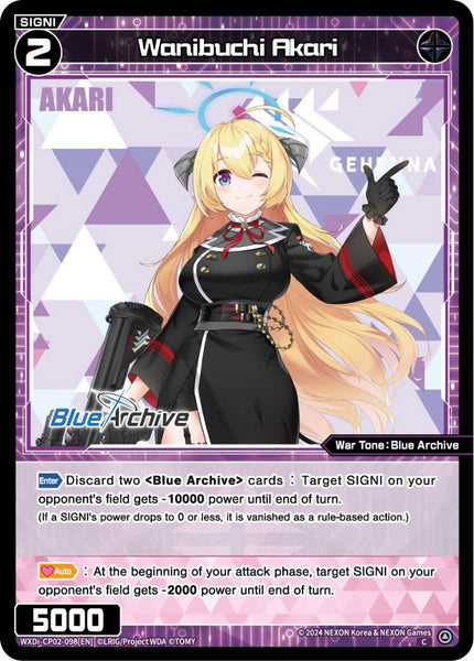 Wanibuchi Akari - WXDi-CP02-098[EN]