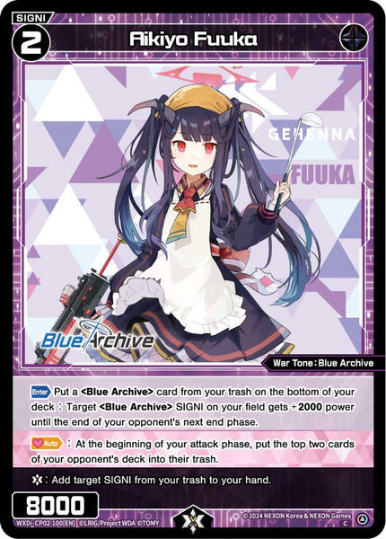 Aikiyo Fuuka - WXDi-CP02-100[EN]