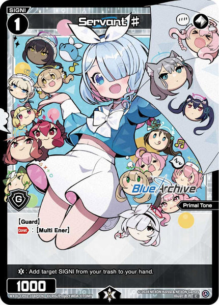 Servant ♯ (Foil) - WXDi-CP02-104P[EN]