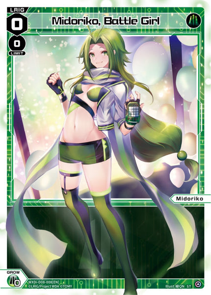 Midoriko, Battle Girl - WXDi-D08-008[EN]