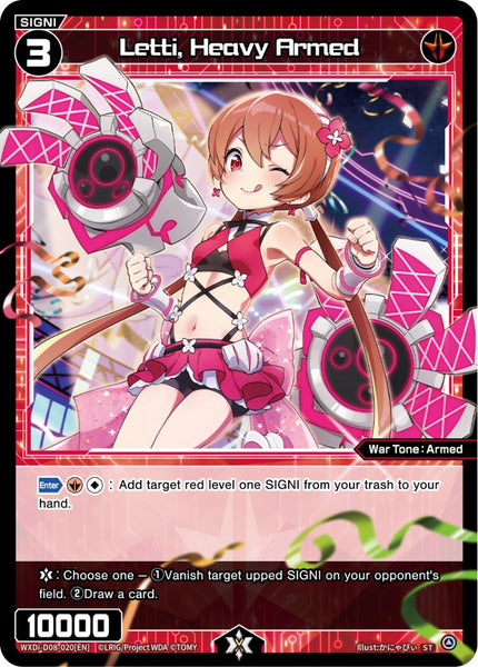 Letti, Heavy Armed - WXDi-D08-020[EN]