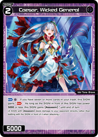 Caesar, Wicked General - WXDi-EXD01-019[EN]