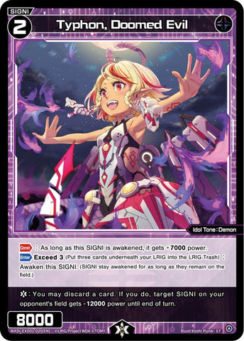 Typhon, Doomed Evil - WXDi-EXD01-020[EN]