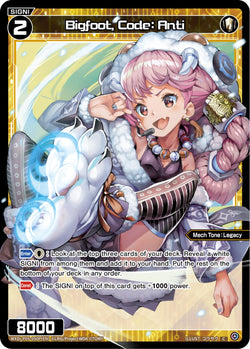 Bigfoot, Code: Anti (Foil) - WXDi-P05-050P[EN]