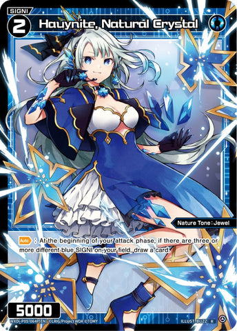 Hauynite, Natural Crystal (Foil) - WXDi-P05-064P[EN]