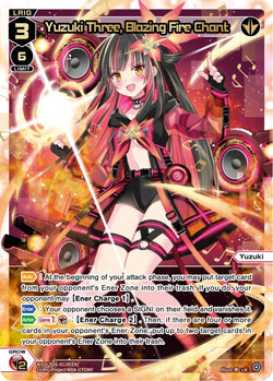 Yuzuki Three, Blazing Fire Chant (LR) - WXDi-P06-011R[EN]