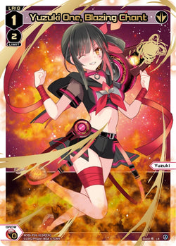 Yuzuki One, Blazing Chant (LR) - WXDi-P06-015R[EN]