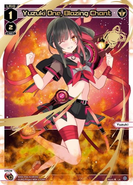 Yuzuki One, Blazing Chant (LR) - WXDi-P06-015R[EN]