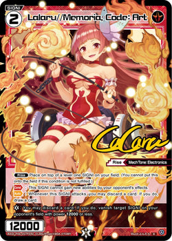 Lalaru//Memoria, Code: Art (Foil) - WXDi-P06-057P[EN]