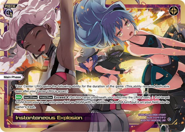 Instantaneous Explosion (LRP) - WXDi-P07-005P[EN]