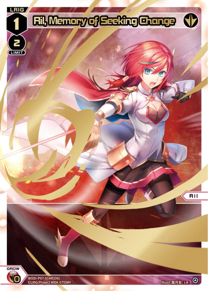 Ril, Memory of Seeking Change (LR) - WXDi-P07-014R[EN]