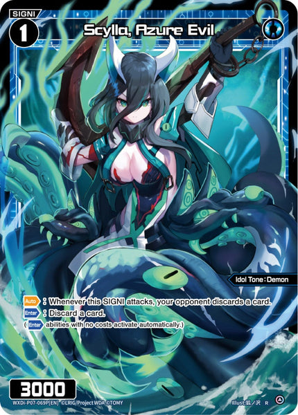 Scylla, Azure Evil (Foil) - WXDi-P07-069P[EN]