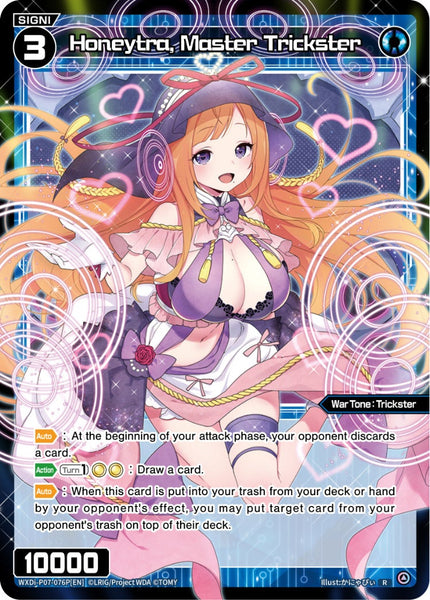 Honeytra, Master Trickster (Foil) - WXDi-P07-076P[EN]
