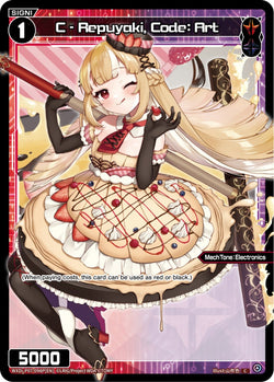 C - Repuyaki, Code: Art (Foil) - WXDi-P07-098P[EN]