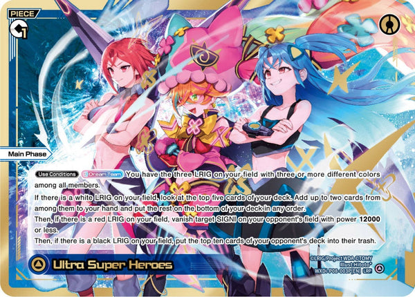 Ultra Super Heroes (LRP) - WXDi-P08-003P[EN]