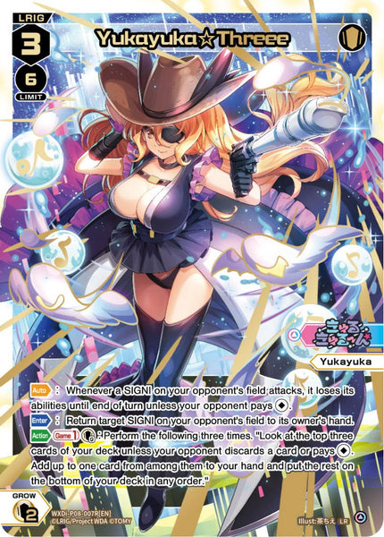 Yukayuka☆Threee (Foil) - WXDi-P08-007R[EN]