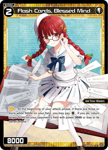 Flash Cards, Blessed Mind (Foil) - WXDi-P08-052P[EN]