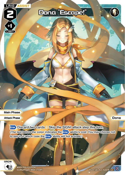 Dona "Escape!" (Foil) - WXDi-P09-031P[EN]