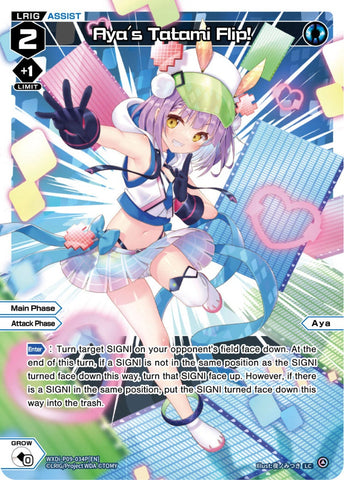 Aya's Tatami Flip! (Foil) - WXDi-P09-034P[EN]