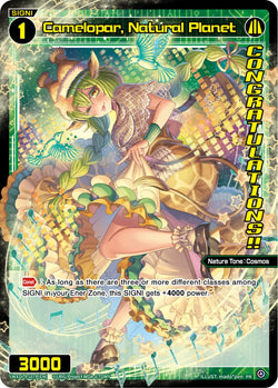 Camelopar, Natural Planet (Foil) - WXDi-P107P[EN]