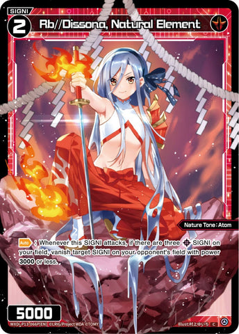 Rb//Dissona, Natural Element (Foil) - WXDi-P13-066P[EN]