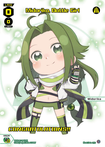 Midoriko, Battle Girl (Foil) - WXDi-P130P[EN]