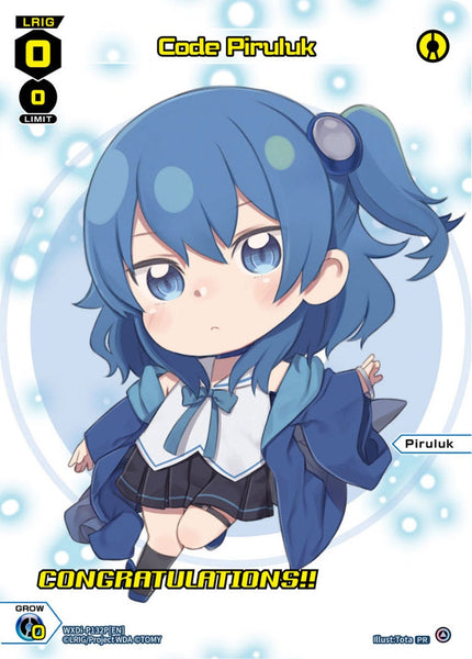Code Piruluk (Foil) - WXDi-P132P[EN]