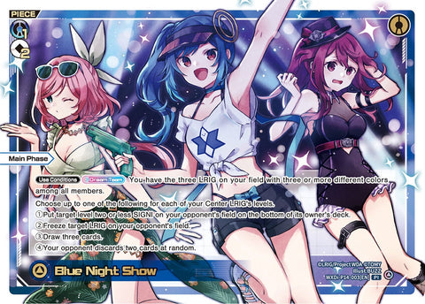Blue Night Show - WXDi-P14-003[EN]