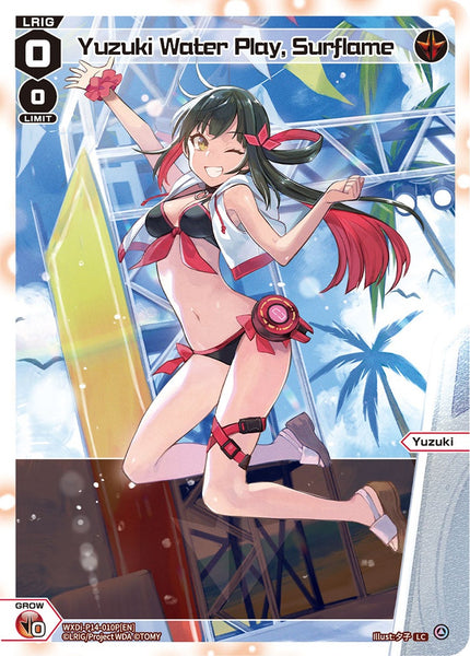 Yuzuki Water Play, Surflame (Foil) - WXDi-P14-010P[EN]