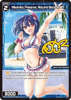 Mikomiko//Fesonne, Natural Bacteria (Foil) - WXDi-P14-060P[EN]