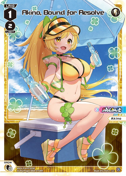 Akino, Bound for Resolve - WXDi-P14-073[EN]