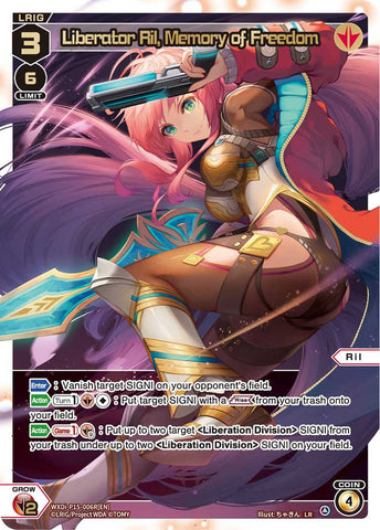 Liberator Ril, Memory of Freedom (LR) - WXDi-P15-006R[EN]