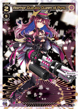 Warrior Guzuko, Queen of Pyro (LR) - WXDi-P15-023R[EN]