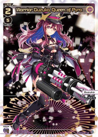 Warrior Guzuko, Queen of Pyro (LR) - WXDi-P15-023R[EN]