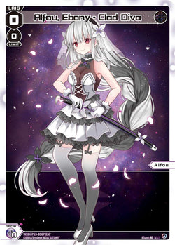 Alfou, Ebony - Clad Diva (Foil) - WXDi-P15-036P[EN]