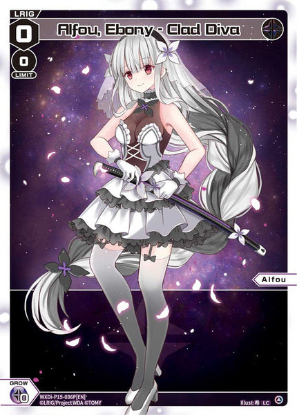 Alfou, Ebony - Clad Diva (Foil) - WXDi-P15-036P[EN]