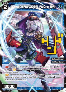 Bang//THE DOOR, Azure Evil (Foil) - WXDi-P15-082P[EN]