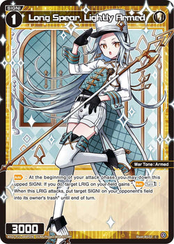 Long Spear, Lightly Armed (Foil) - WXDi-P15-084P[EN]