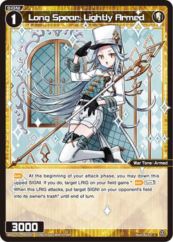 Long Spear, Lightly Armed - WXDi-P15-084[EN]