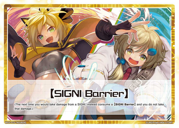 【SIGNI Barrier】 - WXDi-P15-TK01B[EN]
