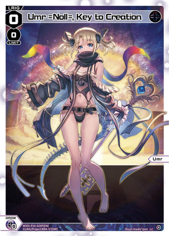 Umr =Noll=, Key to Creation (Foil) - WXDi-P16-029P[EN]