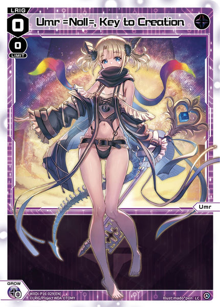Umr =Noll=, Key to Creation - WXDi-P16-029[EN]