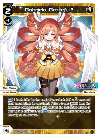 Gabriela, Graceful!! - WXDi-P16-035[EN]