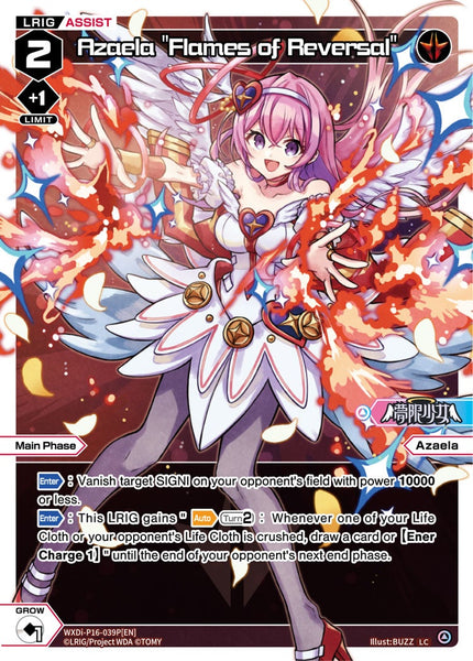 Azaela "Flames of Reversal" (Foil) - WXDi-P16-039P[EN]