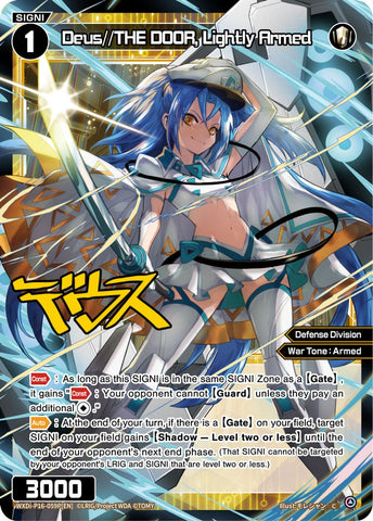 Deus//THE DOOR, Lightly Armed (Foil) - WXDi-P16-059P[EN]