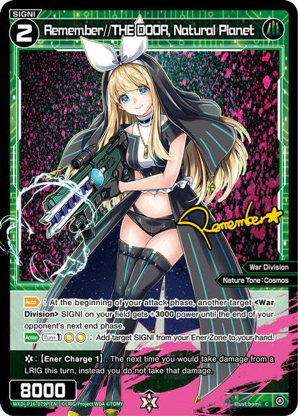 Remember//THE DOOR, Natural Planet (Foil) - WXDi-P16-079P[EN]