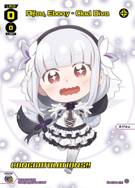 Alfou, Ebony - Clad Diva (Foil) - WXDi-P256P[EN]
